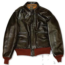 Buzz Rickson's type A-2 FLIGHT JACKET ROUGHWEAR CLOTHING MODEL