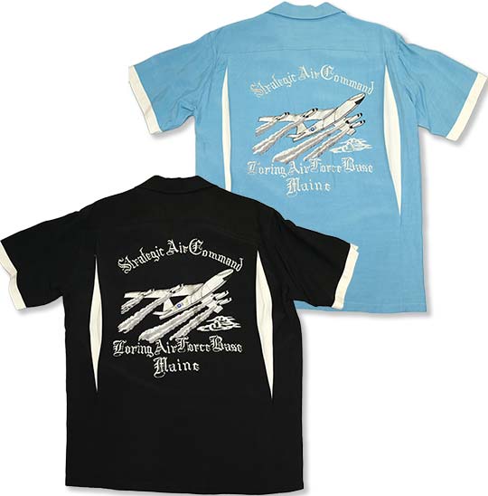 BuzzRickson's バズリクソンズ レーヨン ボウリングシャツ “20th AIR FORCE”