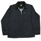 シュガーケーン 10.5oz インディゴジャガード ジップシャツ