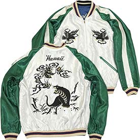 テーラー東洋 サテンスカジャン TT15877-128