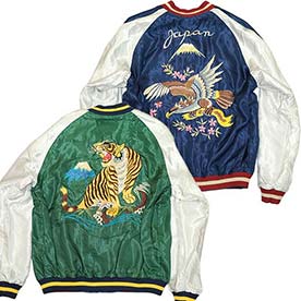 テーラー東洋 サテンスカジャン TT15972-145