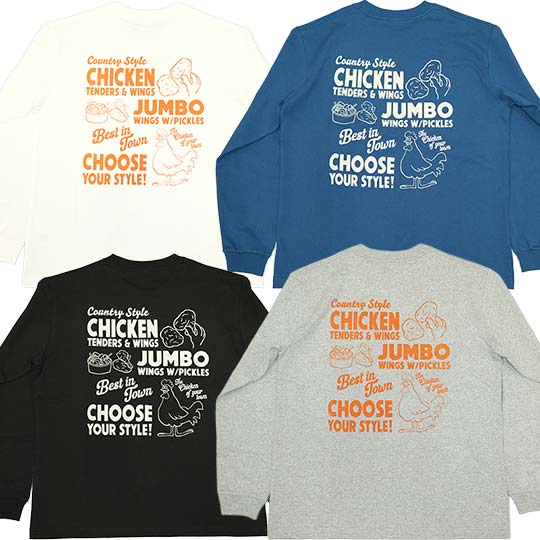 バーンズ ・ロングTシャツ br26127